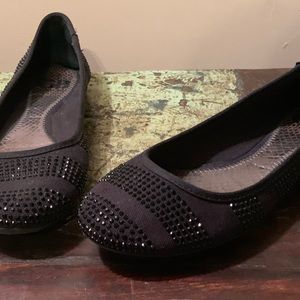GB Gianni Bini | rhinestone ballet flats